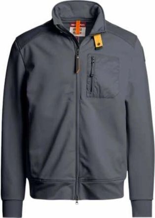 Parajumpers London Tech Hybrid Sweatshirt Grey Gargoyle - Heren - Zomerjassen - Grijs - 2XL - Polyester - Jassen