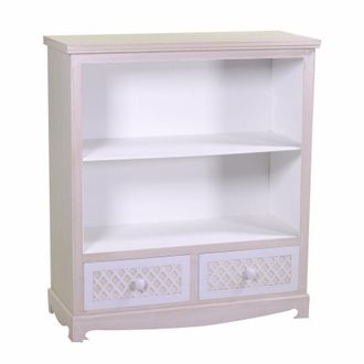 Vacchetti Vacchetti - Mueble Librer&iacute;a 2 Plantas M&aacute;s 2 Cajones 85x35x95h Cm