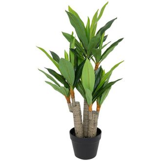 Atmosphera Atmosphera - Dracena Artificial Onia Maceta Negra H105cm Cr&eacute;ateur DInt&eacute;rieur