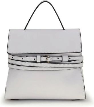Moschino Tie Me Handbag - - Bags - Donna - Bianco - ONE SIZE