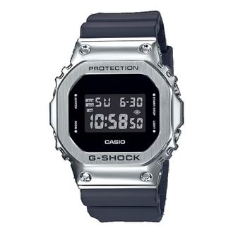 Casio G-Shock Square Black Silver GM-5600-1PR