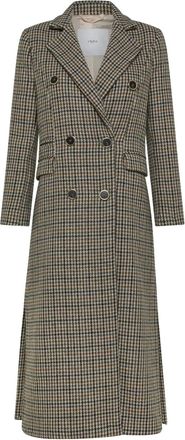 Cruna Cappotto doppiopetto Irina - Marrone