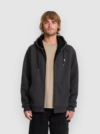 Volcom Single Stone Lined Sweatjacke schwarz