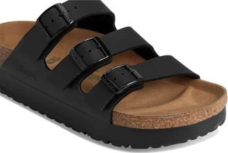 Papillio Womens Florida Iii Platform Vegan Sandals - Narrow In Black