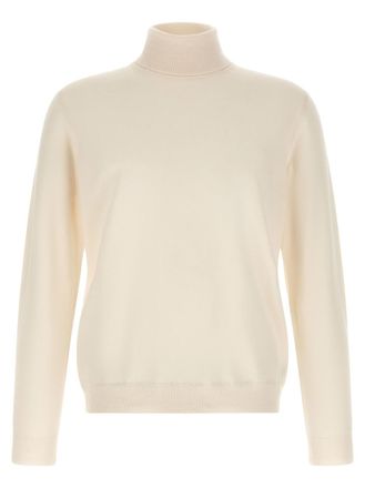 Zanone Off White Turtle Neck Sweater