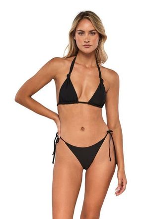 Swim Systems McKenna Tie Side Bikini Swim Bottoms in Black at Nordstrom, Size X-Large