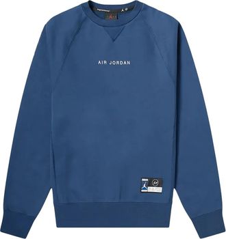 Nike Jordan x Fragment Felpa girocollo - Blu