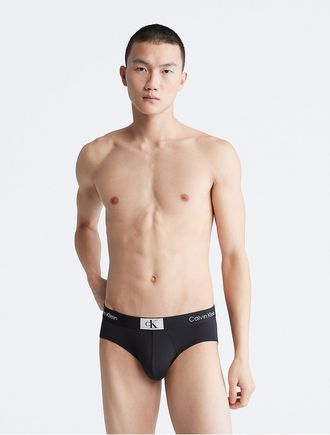 Calvin Klein Mens Calvin Klein 1996 Micro Hip Brief - Black - XL