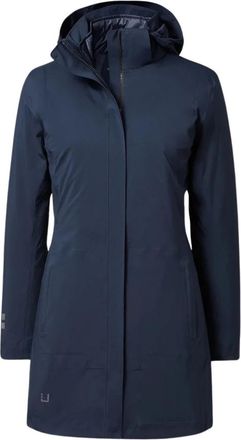 UBR Storm Coat - Dames - Regenjassen - Blauw - S - Fitness