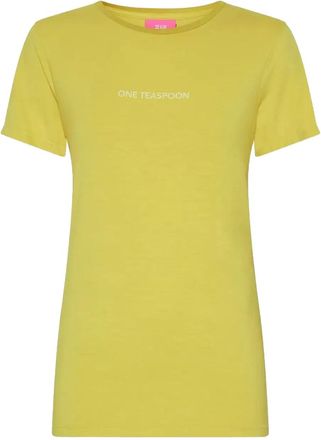 One Teaspoon T-shirt girocollo - Giallo