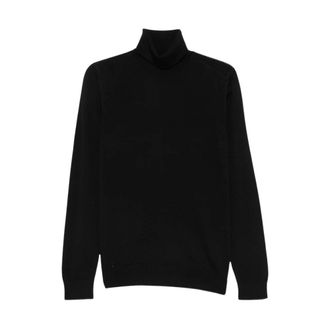 Alpha Studio Jersey de cuello alto fino - Knitwear - Hombre - Negro - XL