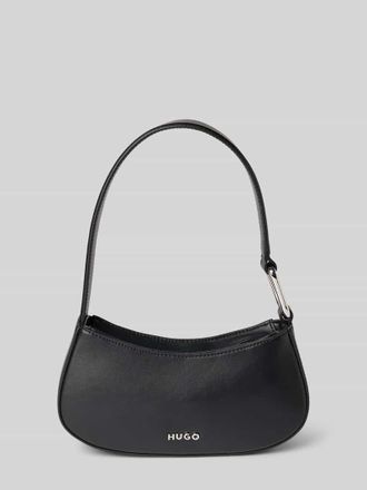 HUGO BOSS Handtasche mit Label-Applikation Modell Terrah_Hobo in Black, Gr&ouml;&szlig;e 1