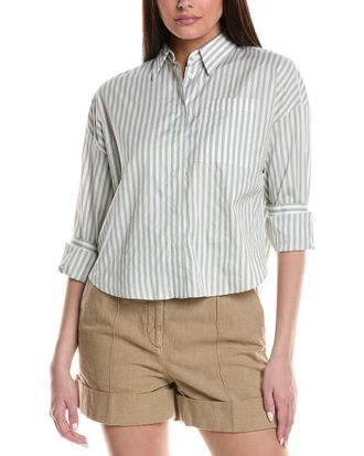 Brunello Cucinelli Silk-Blend Shirt