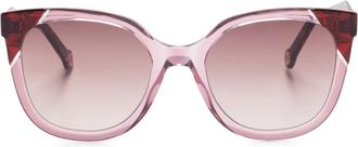 Carolina Herrera butterfly-frame sunglasses - Pink
