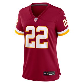 Nike Jacory Croskey-Merritt Washington Commanders Nike Womens NFL Game Jersey in Red | 67NW0IQ39EF-4GD