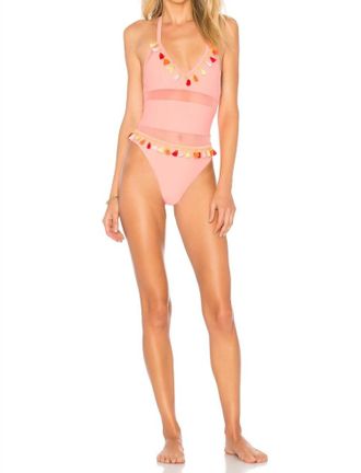 Tularosa Frida One Piece Swimsuit In Terracotta