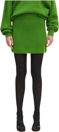 Sportmax Short Skirts - Dames - Korte rokken - Groen - XS - Rokken