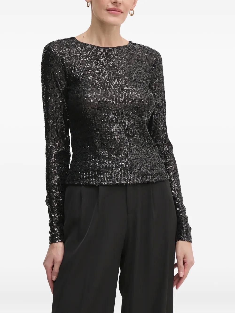 Pull Homme DKNY Col Rond Noir - Taille XL - Coton Doux, Motif Rayé - Neuf Sans étiquettes
