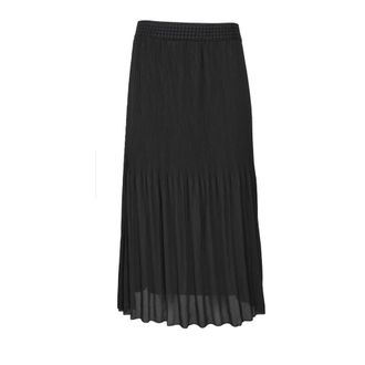 2-Biz Falda Larga Plisada - Skirts - Mujer - Negro - 2XL