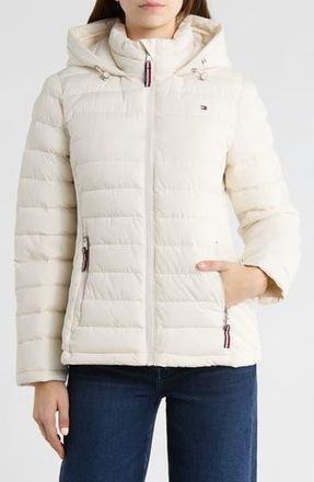 Tommy Hilfiger Stretch Water Resistant Quilted Jacket in Calico at Nordstrom Rack, Size X-Large