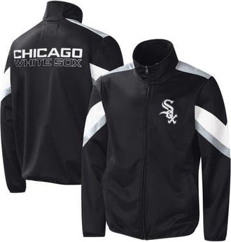 G-III Sports by Carl Banks Mens G-III Sports by Carl Banks Black Chicago White Sox Earned Run Full-Zip Jacket at Nordstrom, Size Small