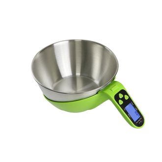 OEM Balanza De Cocina Digital Con Recipiente Extra&iacute;ble Y Bol Mezclador Apto Para Lavavajillas - Verde