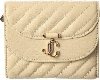 Jimmy Choo London Acn Curve Marinda Leather Card Case