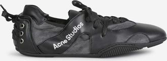 Acne Studios Leather Sneakers With Laces