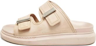 Alexander McQueen Sandali slides 2024 - Toni neutri
