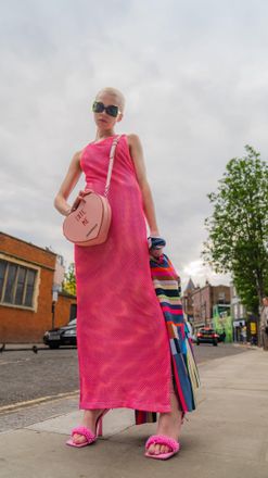 House Of Holland Bitter Sweet Heart Handbag Bite Me