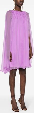 Pianoforte di Max Mara Zijde Midi-jurkje