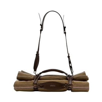 Isabel Marant Tassen, Dames, Beige, ONE Size, Leer, Harness Gd Reistas