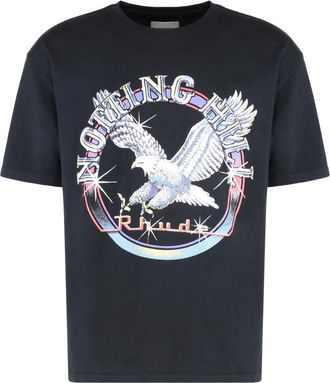 Rhude Black Crew Neck T-Shirt