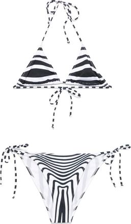 Jean Paul Gaultier Bikini Mariniere Body Morphing - Bianco