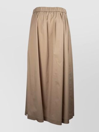 PESERICO midi skirt flared shape soft movement