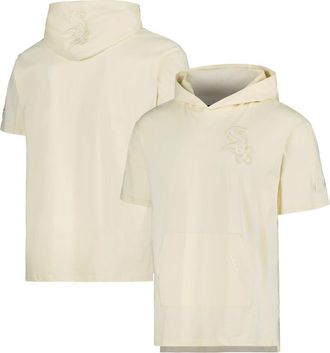 Pro Standard Mens Pro Standard Cream Chicago White Sox Neutral Short Sleeve Hoodie T-Shirt at Nordstrom, Size X-Large