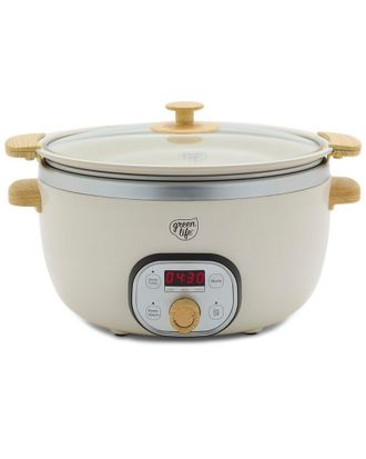 GreenLife Greenlife Ceramic Nonstick 6Qt Slow Cooker