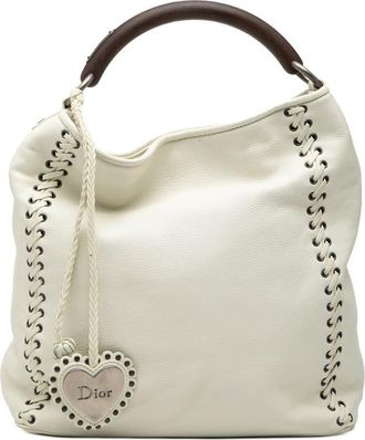 Dior Pre-owned Dior Leather Ethnic Hobo 07-BO-0067