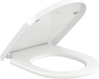 Villeroy & Boch Subway 3.0 closetzitting - met softclose en quickrelease Antibacterieel Wit Alpin