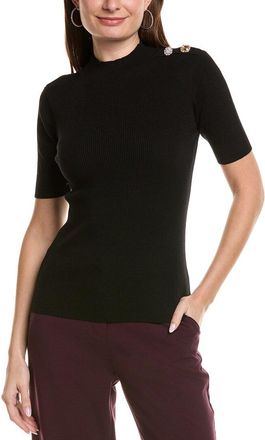 Ellen Tracy Mock Neck Sweater