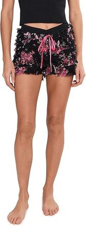 Free People Feeling For Lace Printed Womens Underwear Black Combo : MD (Womens 8-10), Spandex/Rayon/Polyester