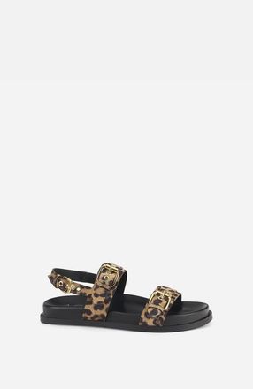 AGL Cristina Sling-Back Sandal in Leo Print at Nordstrom, Size 39.5