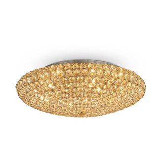 Ideal Lux Ideal Lux - lampada da soffitto king PL9 oro