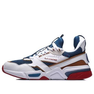Li-Ning 001 R-1 Paris Fashion Week White Blue Red AGLN227-7
