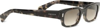 Alexander McQueen Womens Panthos Sunglasses Sella Acetate
