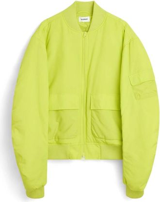 Soulland Helios Jacket - Heren - Bomber jackets - Groen - L/Xl - Polyester - Jassen