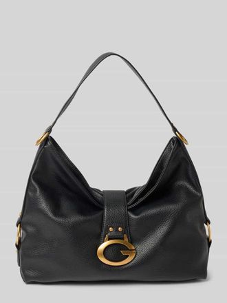 Guess Shoulder Bag in Leder-Optik in Black, Gr&ouml;&szlig;e 1