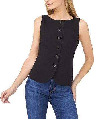 CeCe by Cynthia Steffe Slim Fit Waistcoat