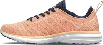 Athletic Propulsion Labs Womens Techloom Phantom Sneaker In Peach/midnight/white
