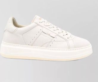 Woolrich leather paneled low-top sneakers